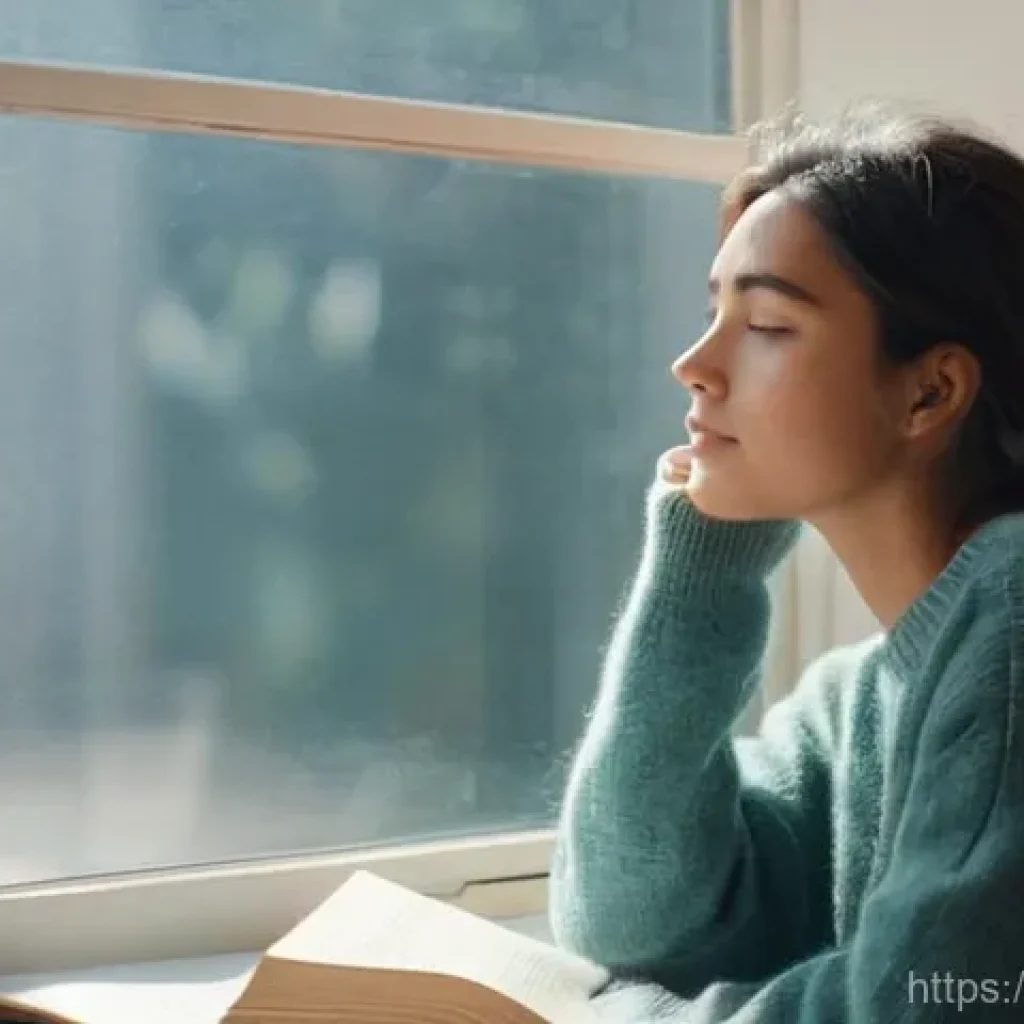 자기 수용을 위한 자기 인식 훈련 - **Prompt 1: The Journey of Self-Discovery and Introspection**
    A thoughtful woman in her late 20s...