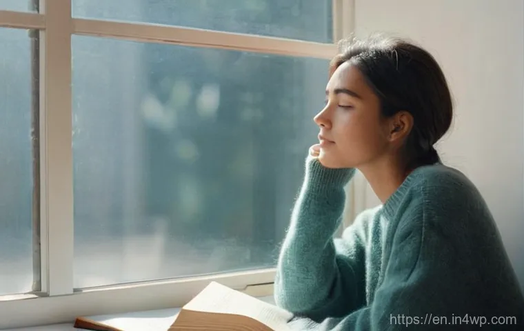 자기 수용을 위한 자기 인식 훈련 - **Prompt 1: The Journey of Self-Discovery and Introspection**
A thoughtful woman in her late 20s...